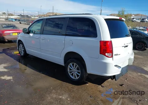 2016 Dodge Grand Caravan Sxt from USA, damaged, VIN 2C4RDGCG8GR318462